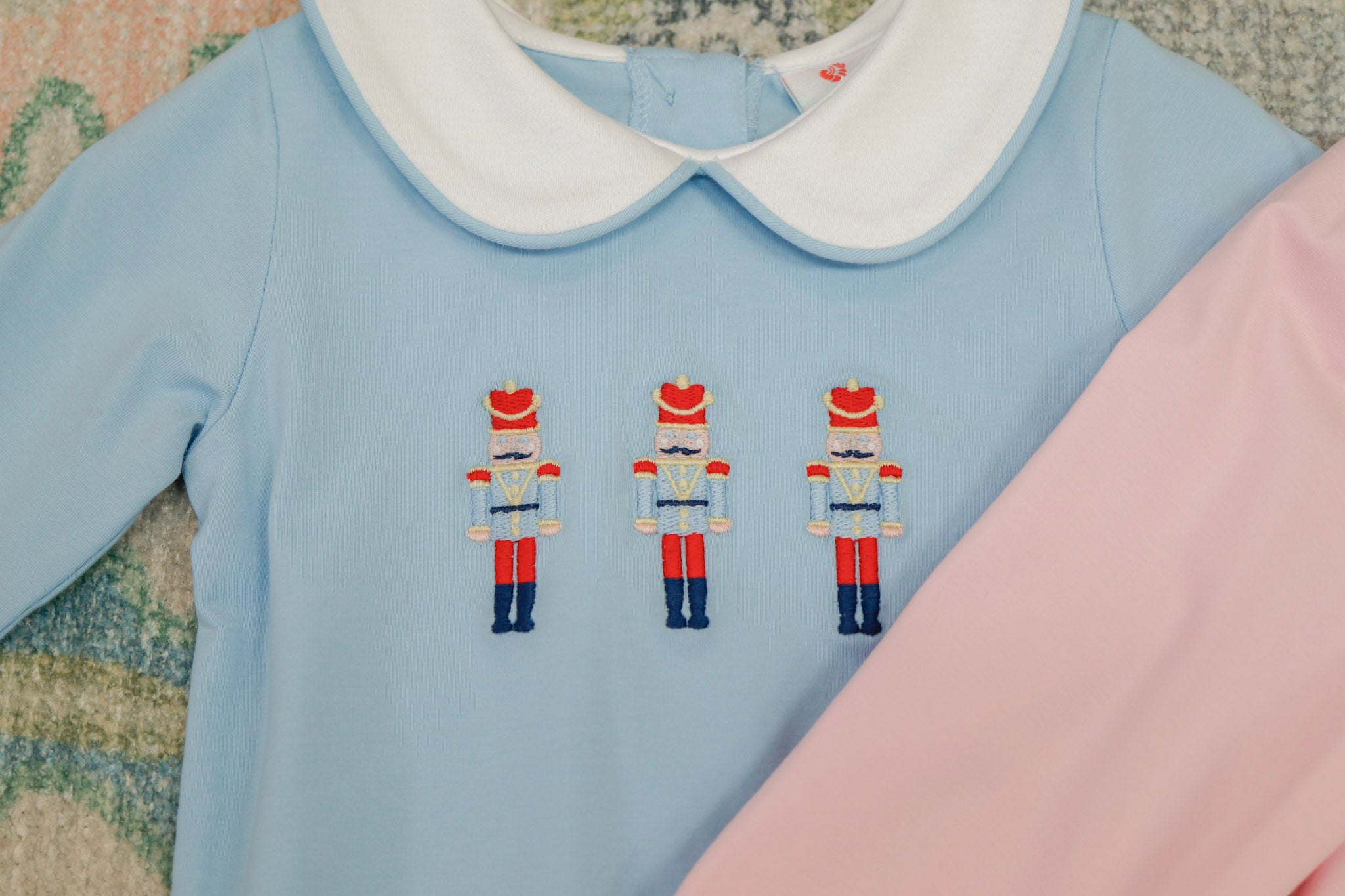 Boys Collar Nutcracker Romper