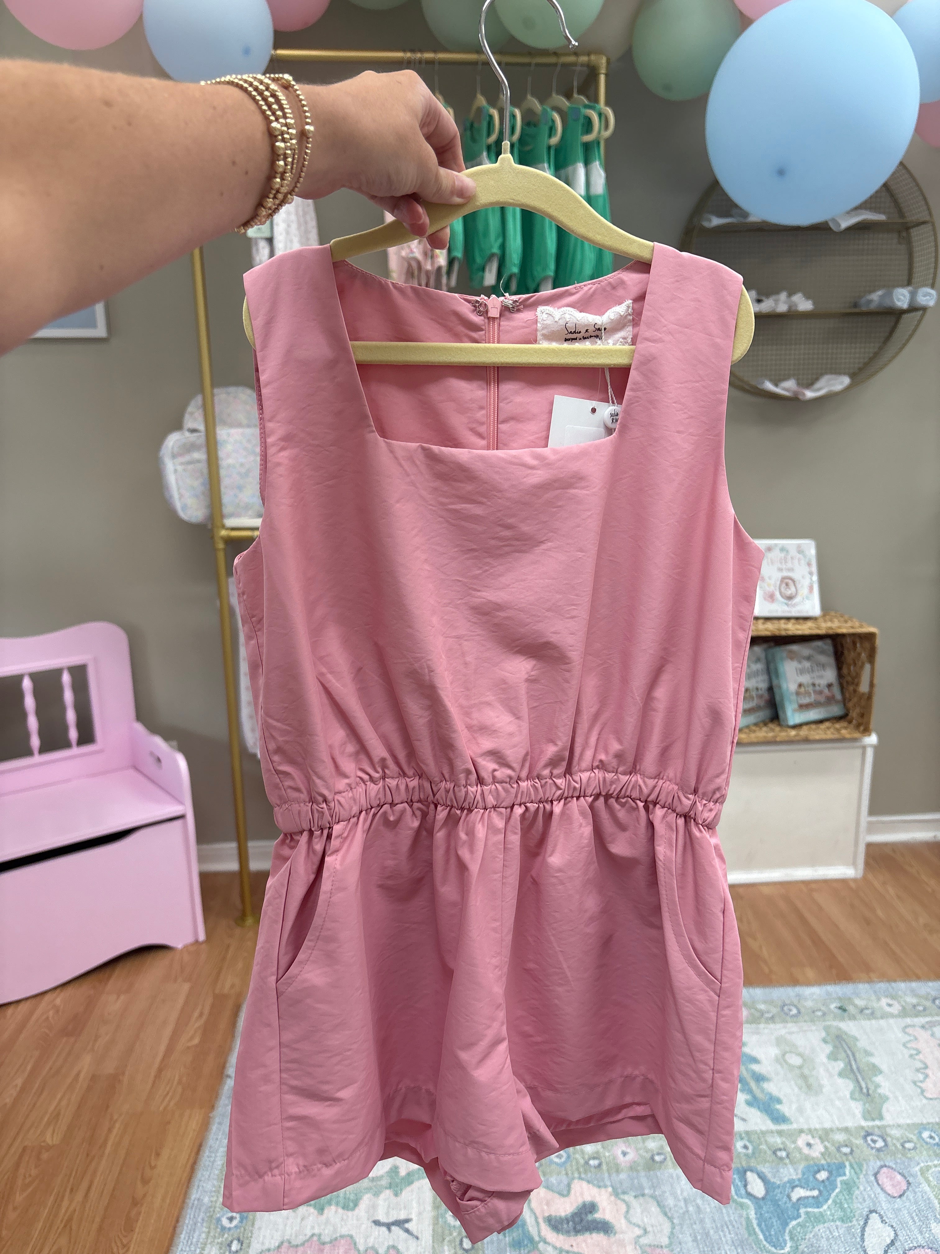 Tween Nylon Romper