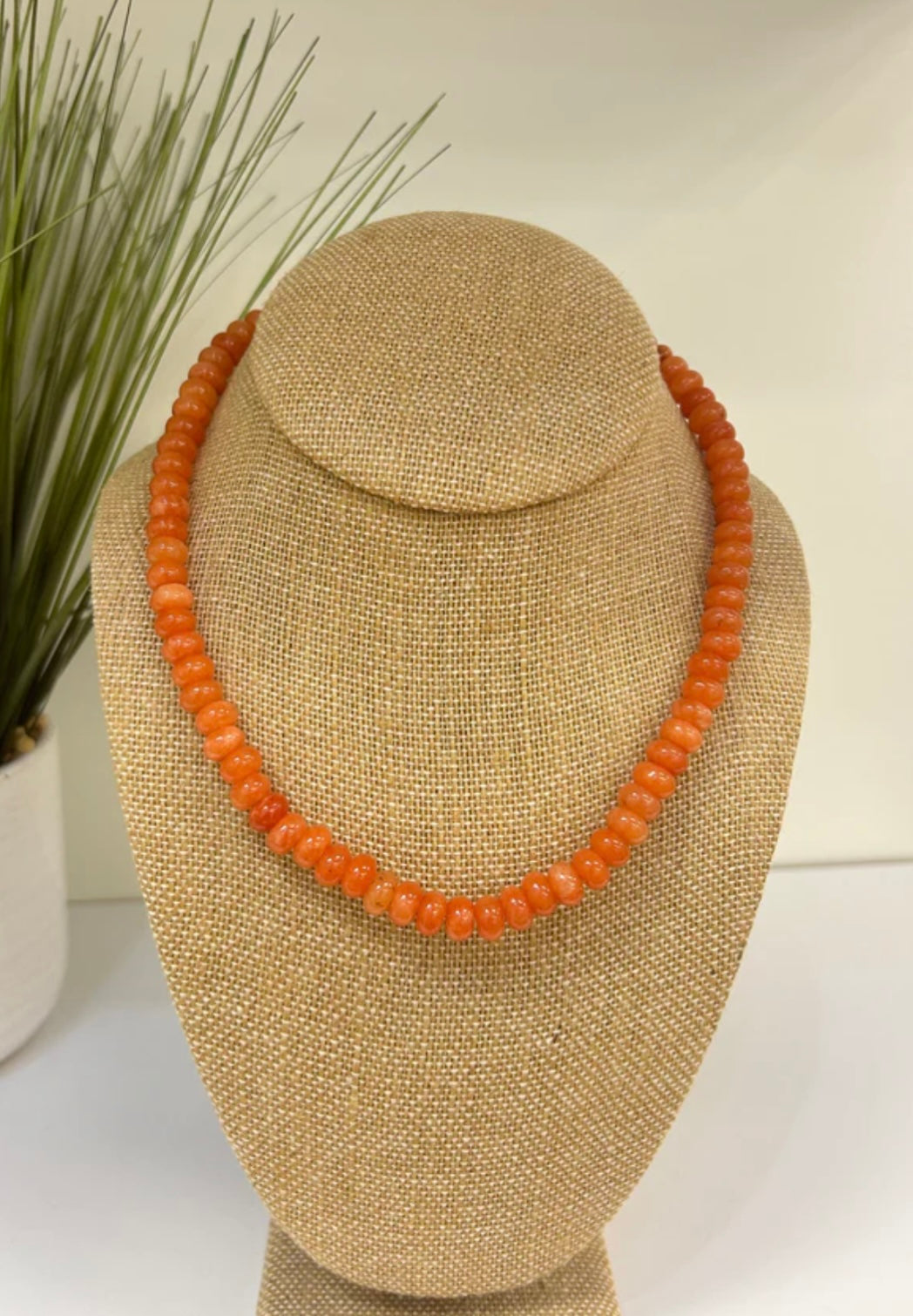 Tito Orange Beaded Mac&Malley