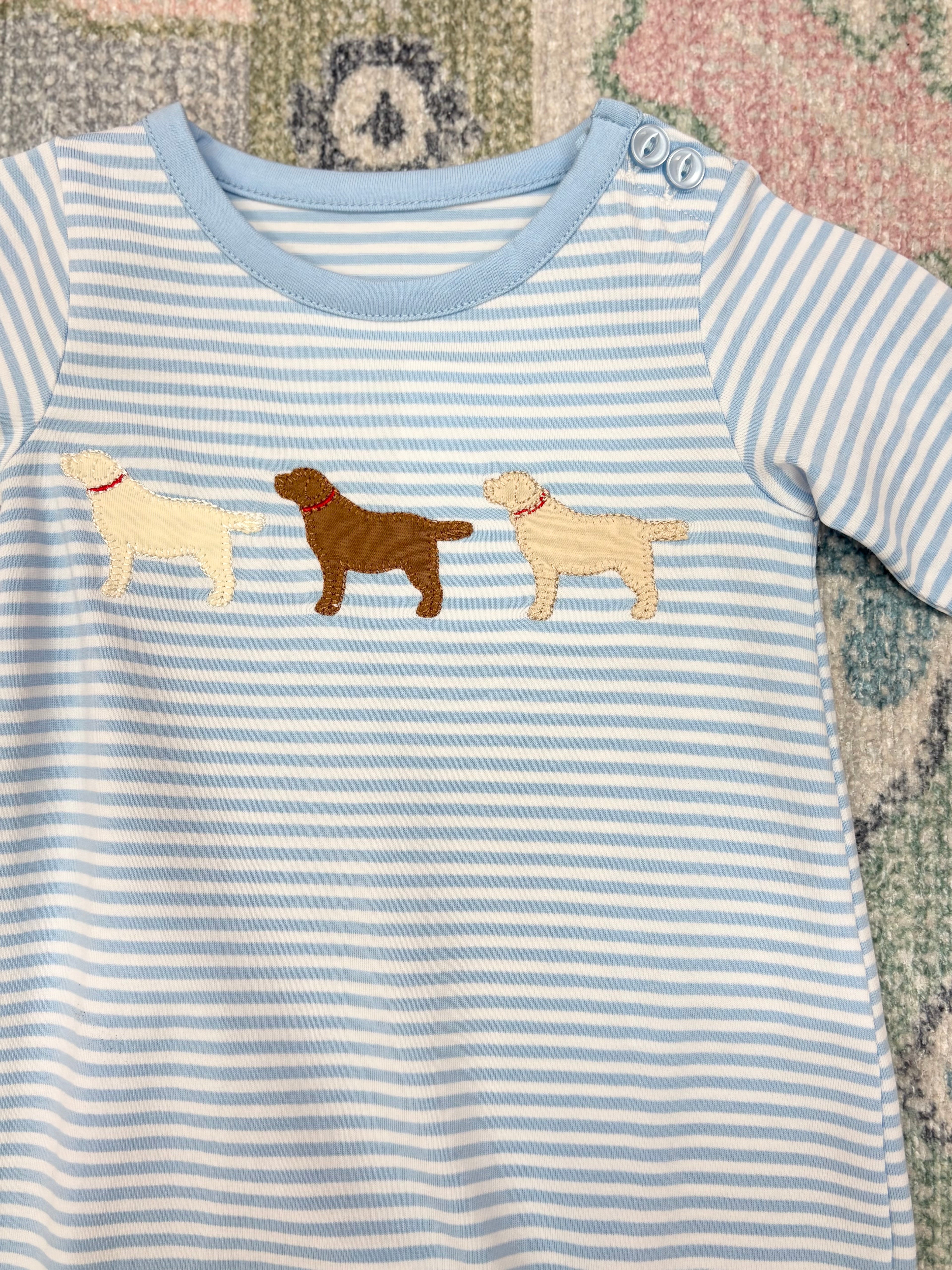 Boys Puppy Romper