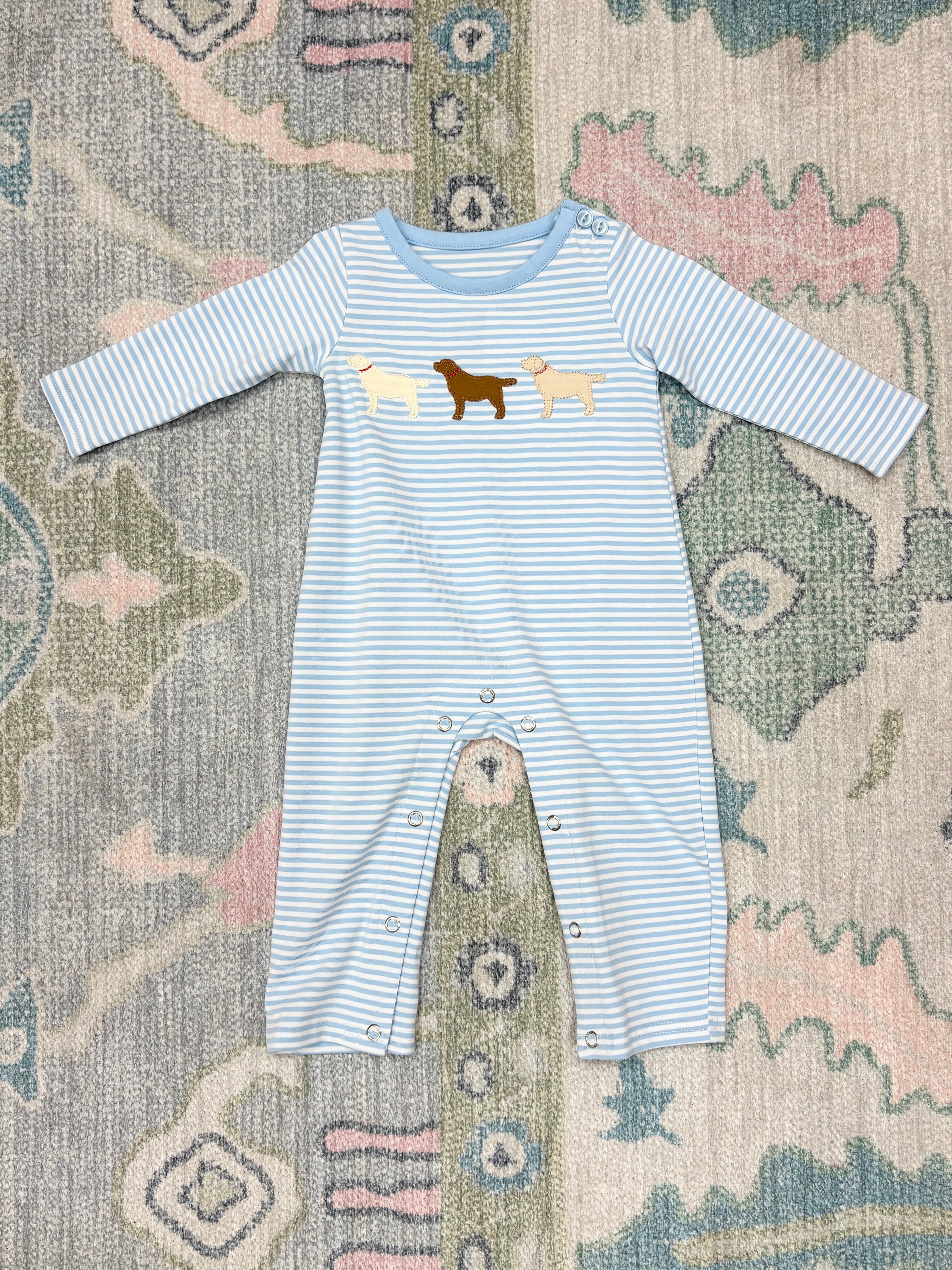 Boys Puppy Romper