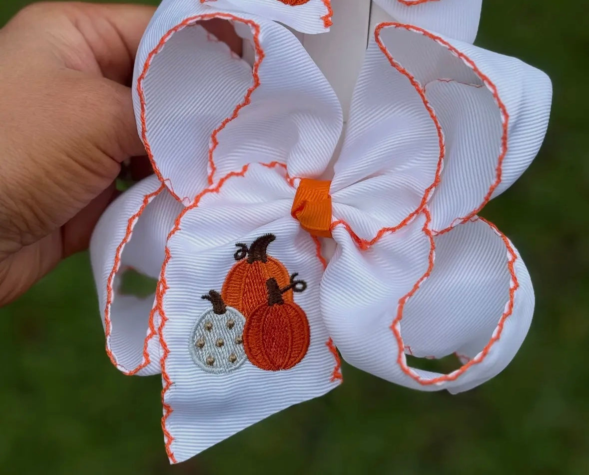 Pumpkin Patch Bow