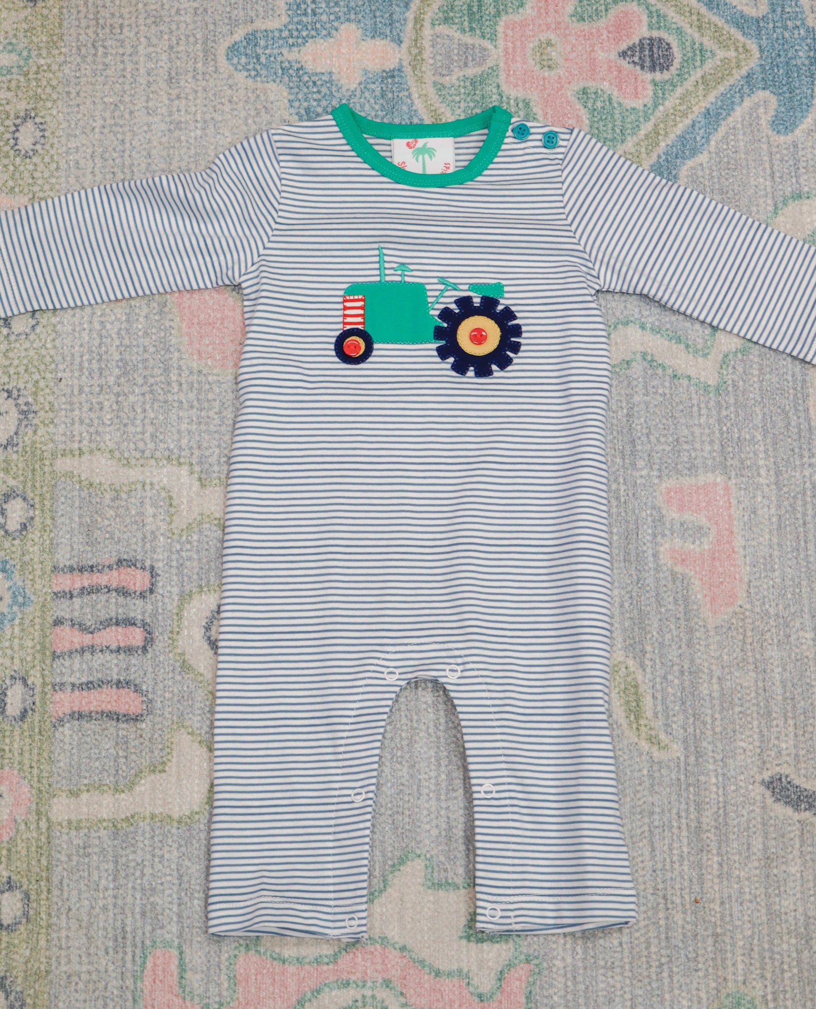 Tractor Field Day Romper