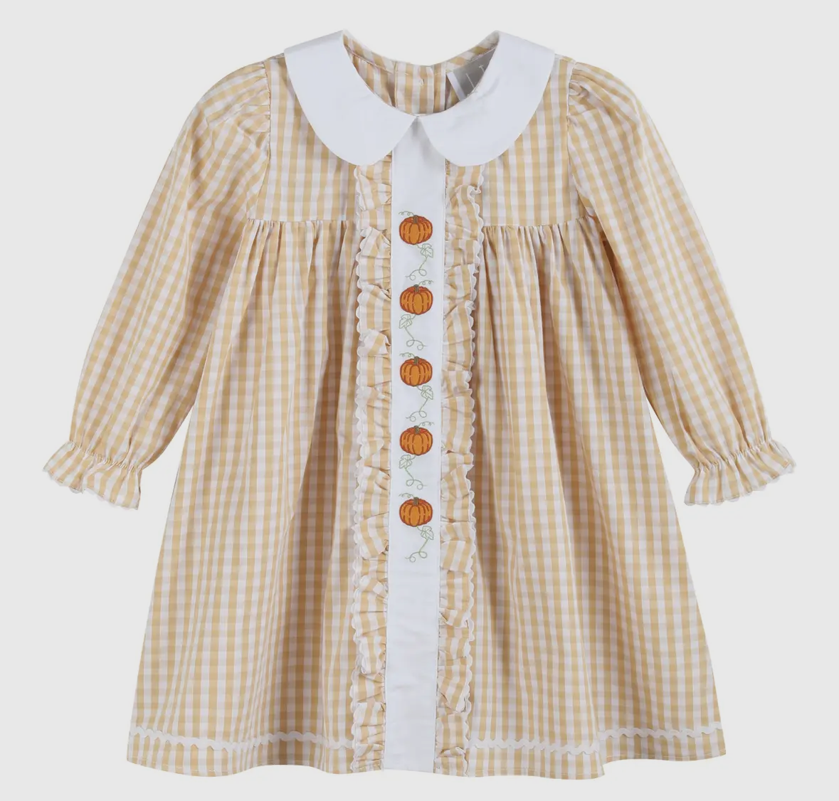 Gingham Pumpkin Dress