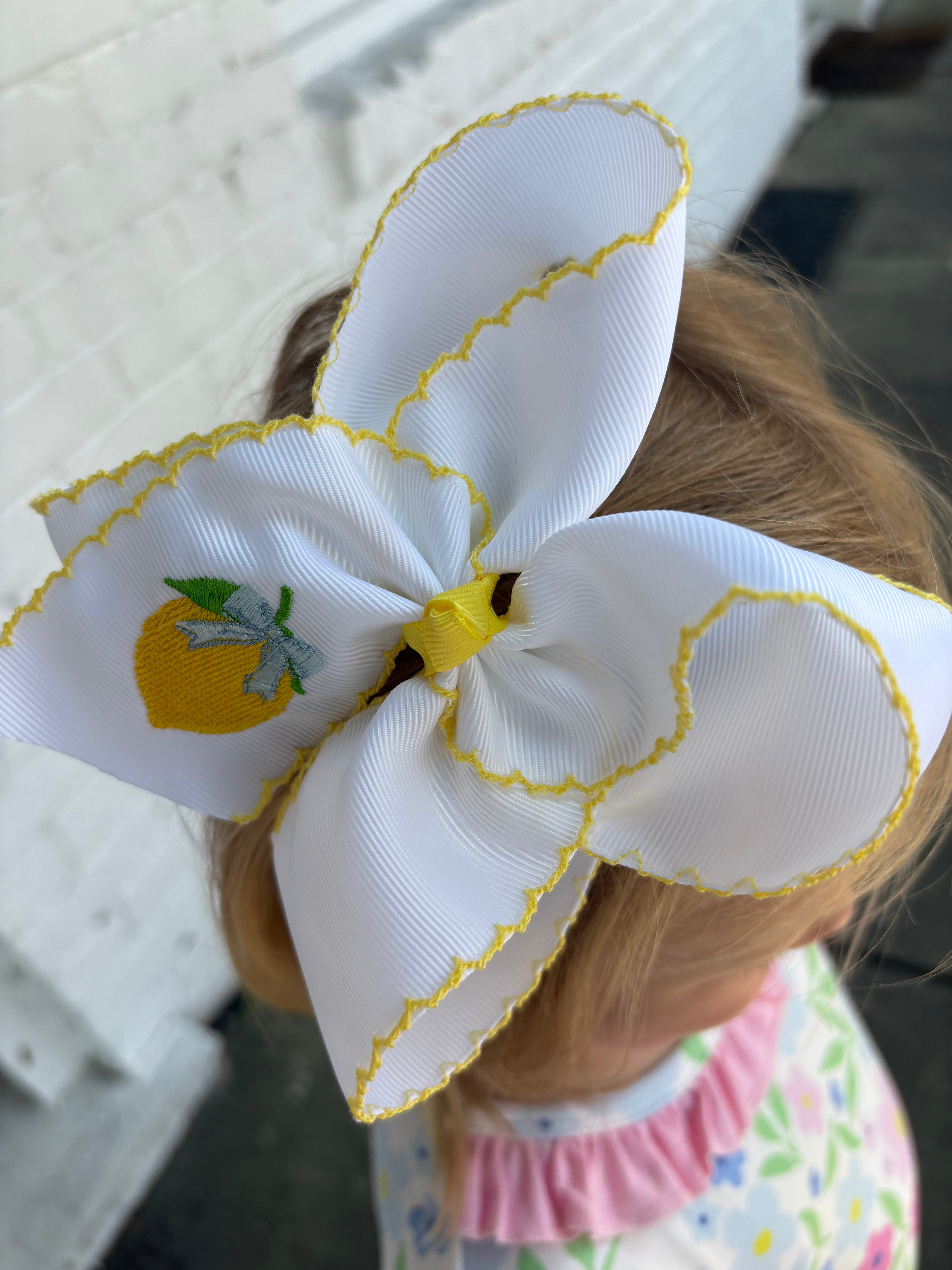 Lemon Hairbow