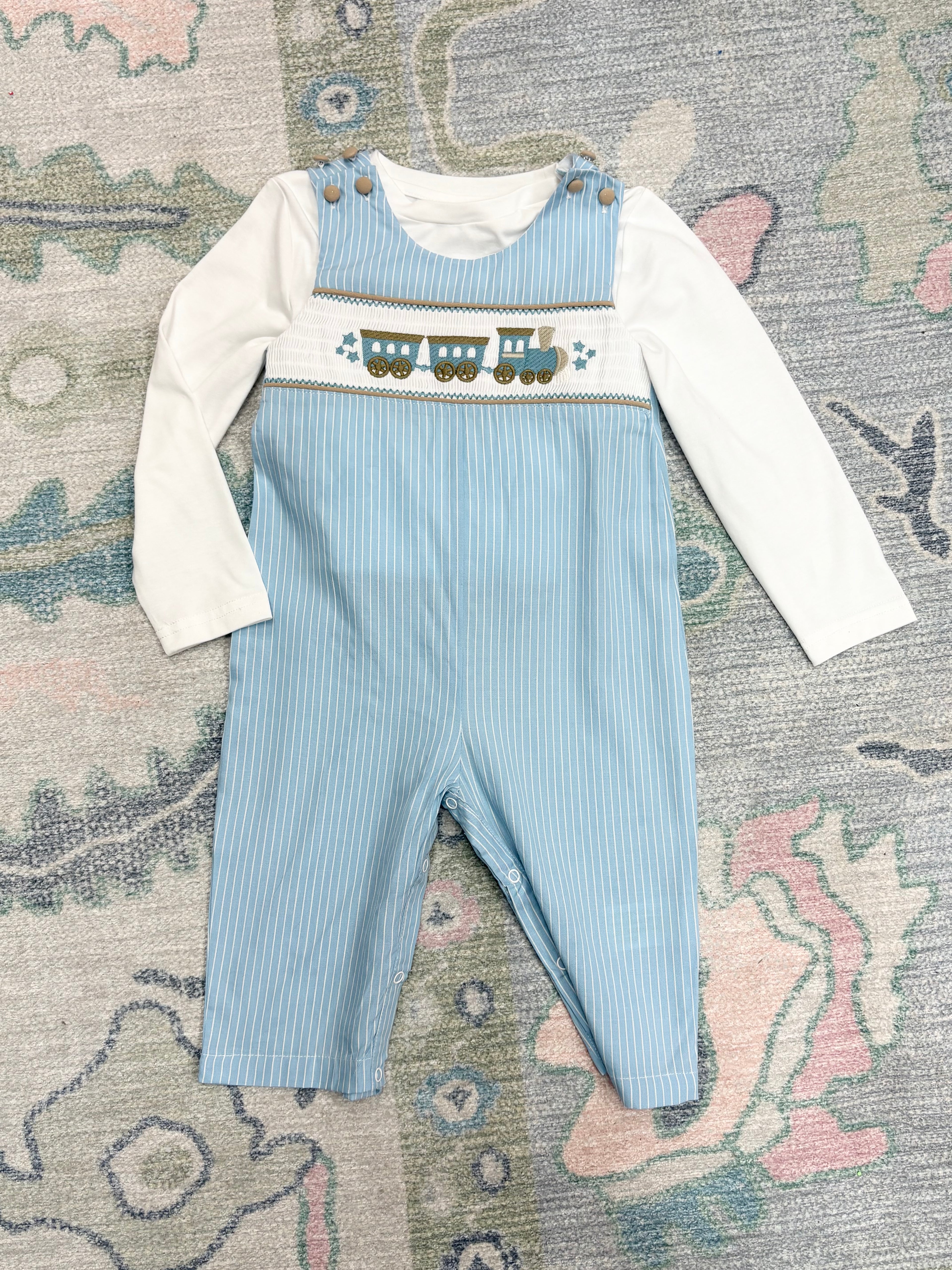 Smocked Train Jon-Jon