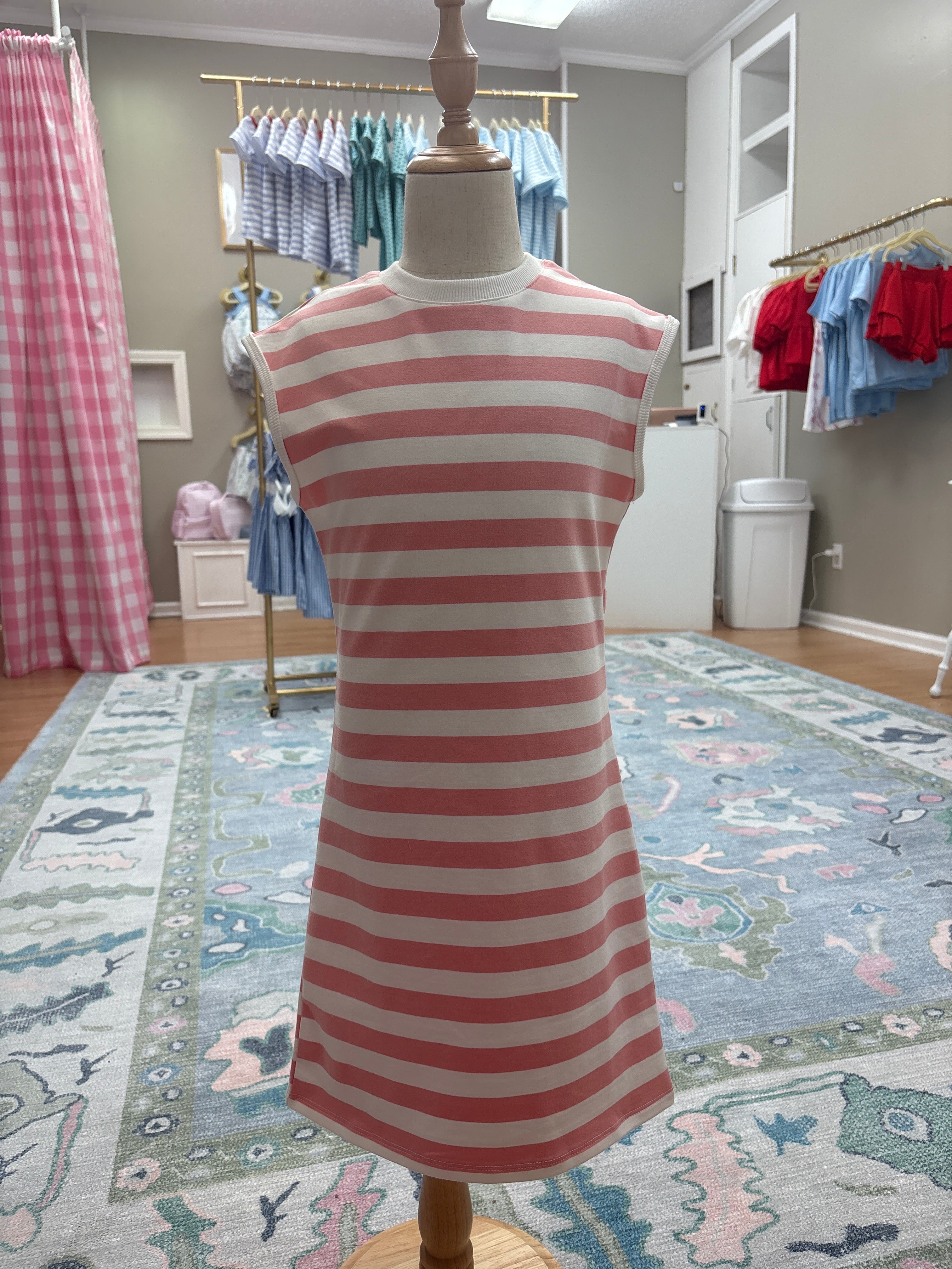 Tween Stripe Mini Dress