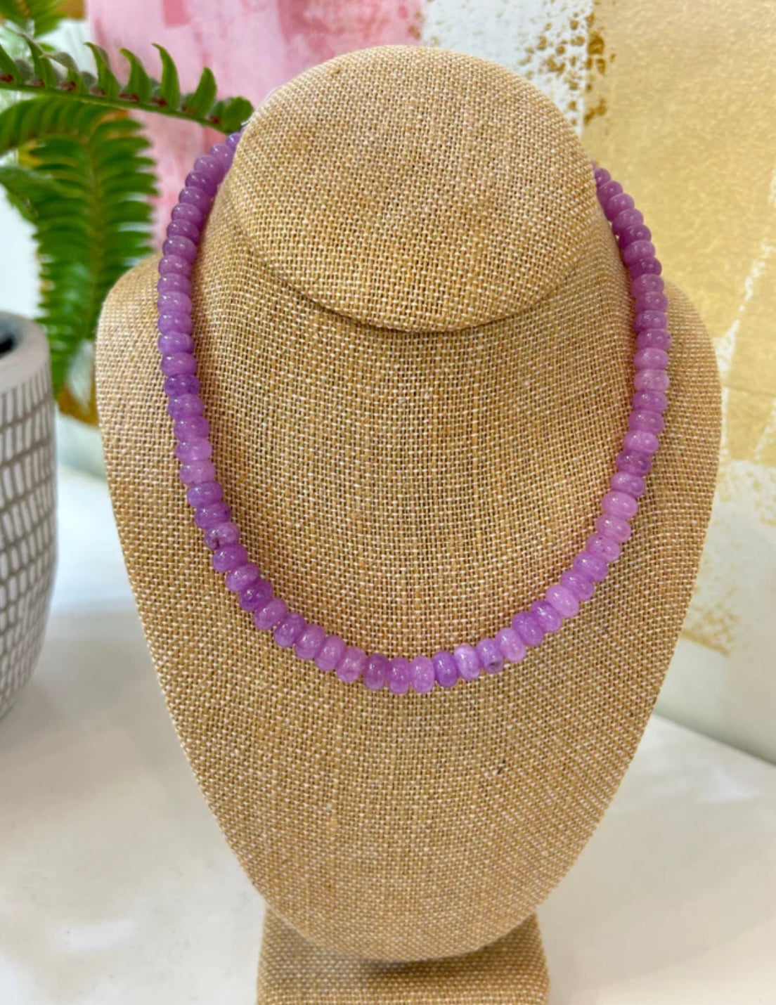 Missi Purple Beaded Mac&Malley