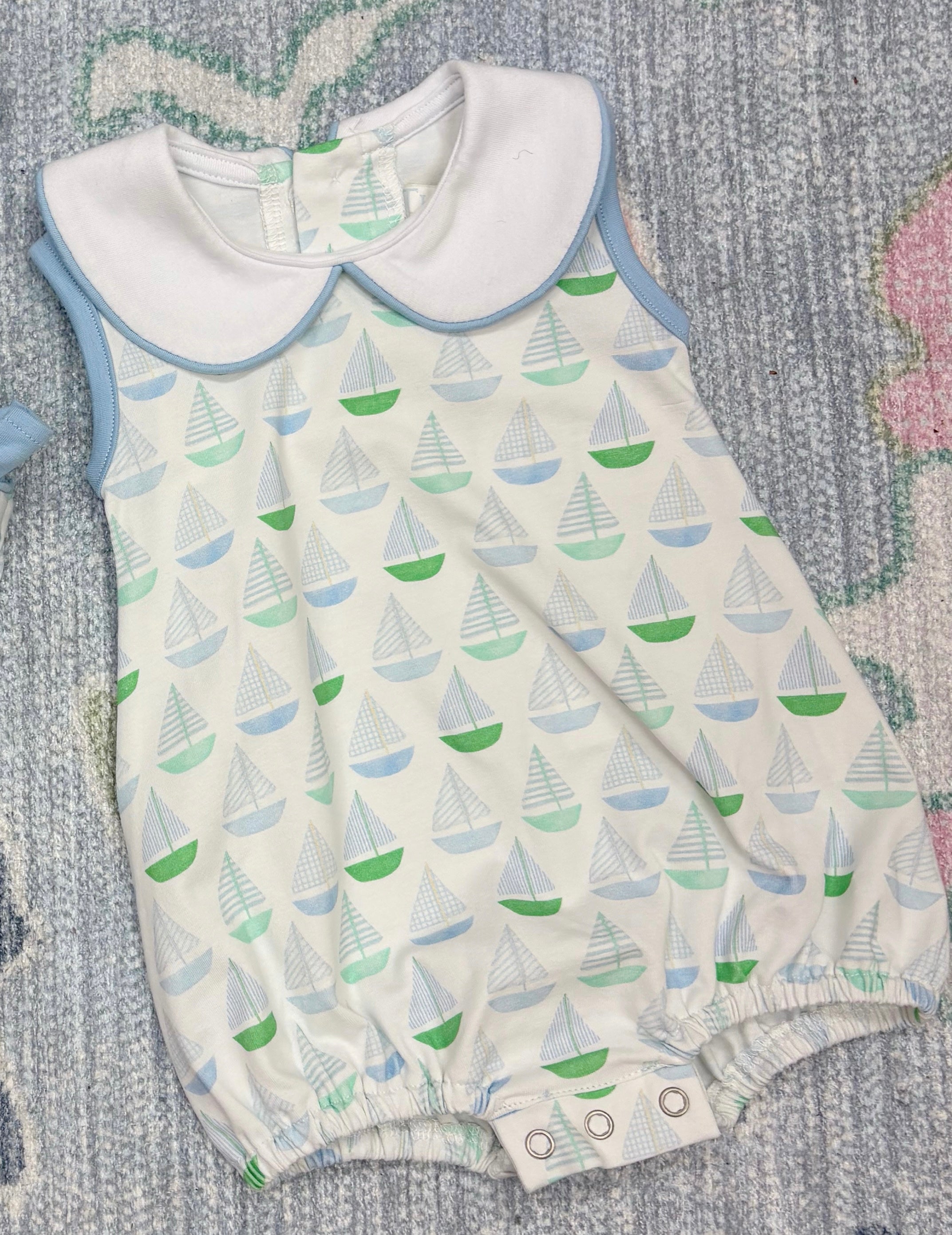 Boys Set Sail Bubble
