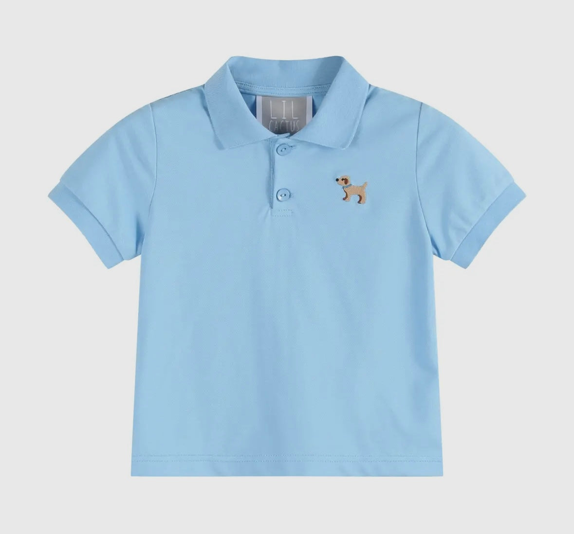 Blue Puppy Golf Shirt