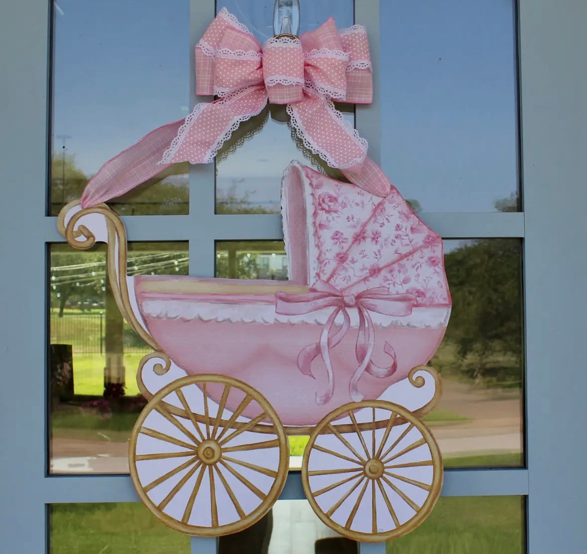 Baby Girl Door Hanger
