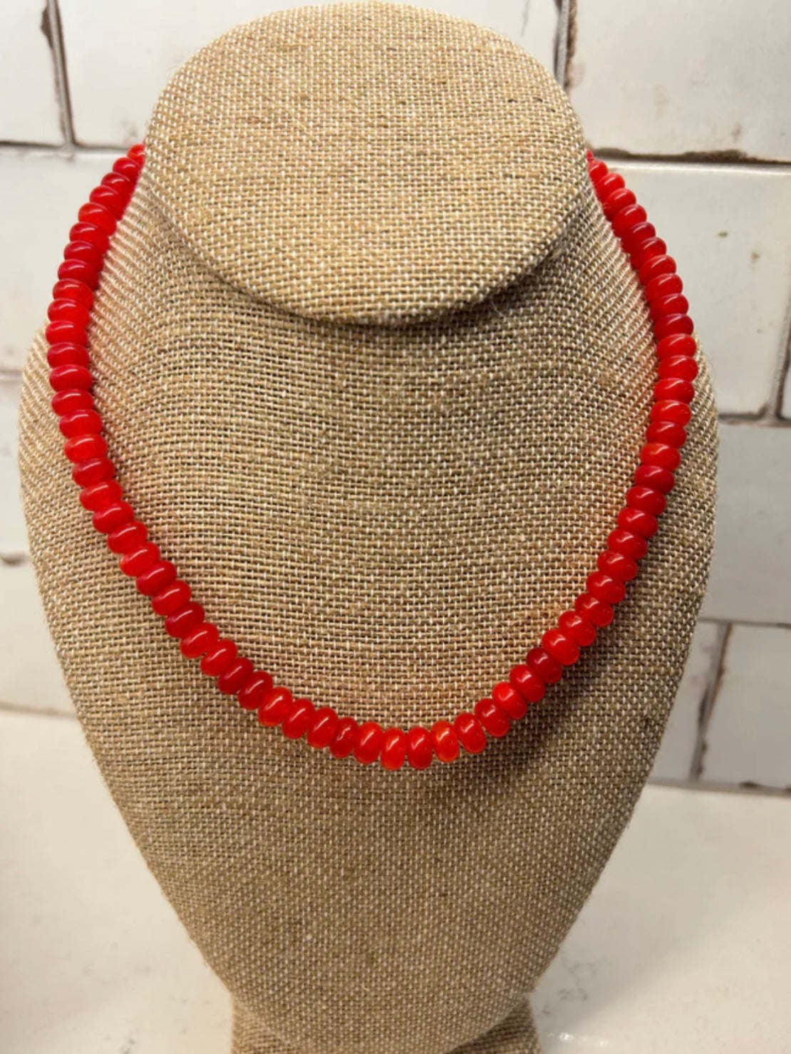 Retta Red Beaded Mac&Malley