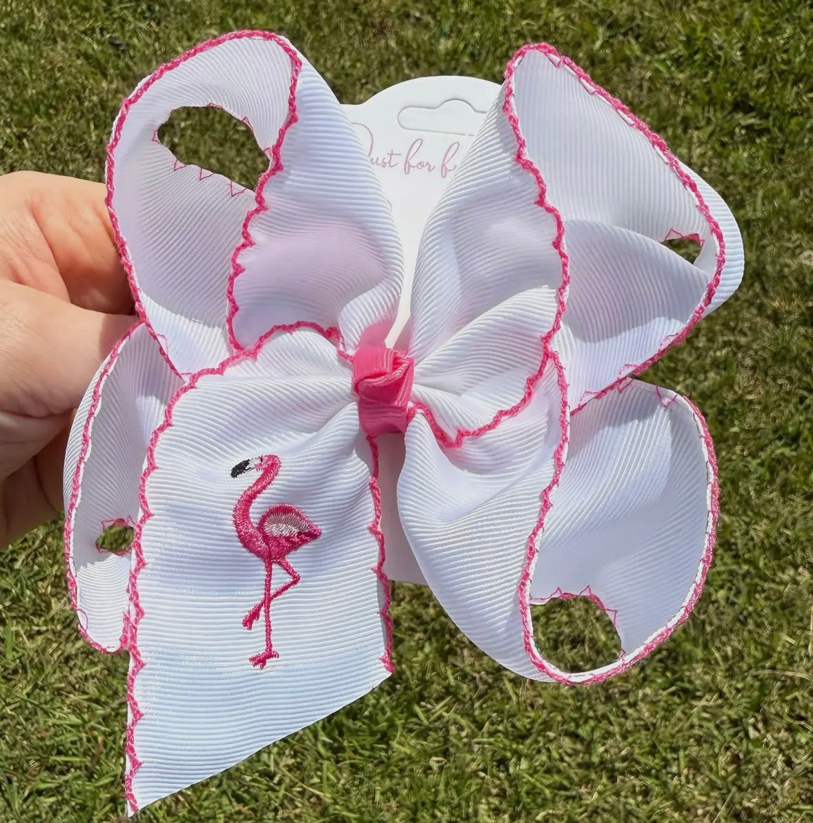 Flamingo 5in Hairbow