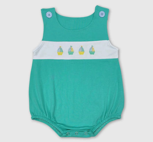 Boys Sail Boat Bubble