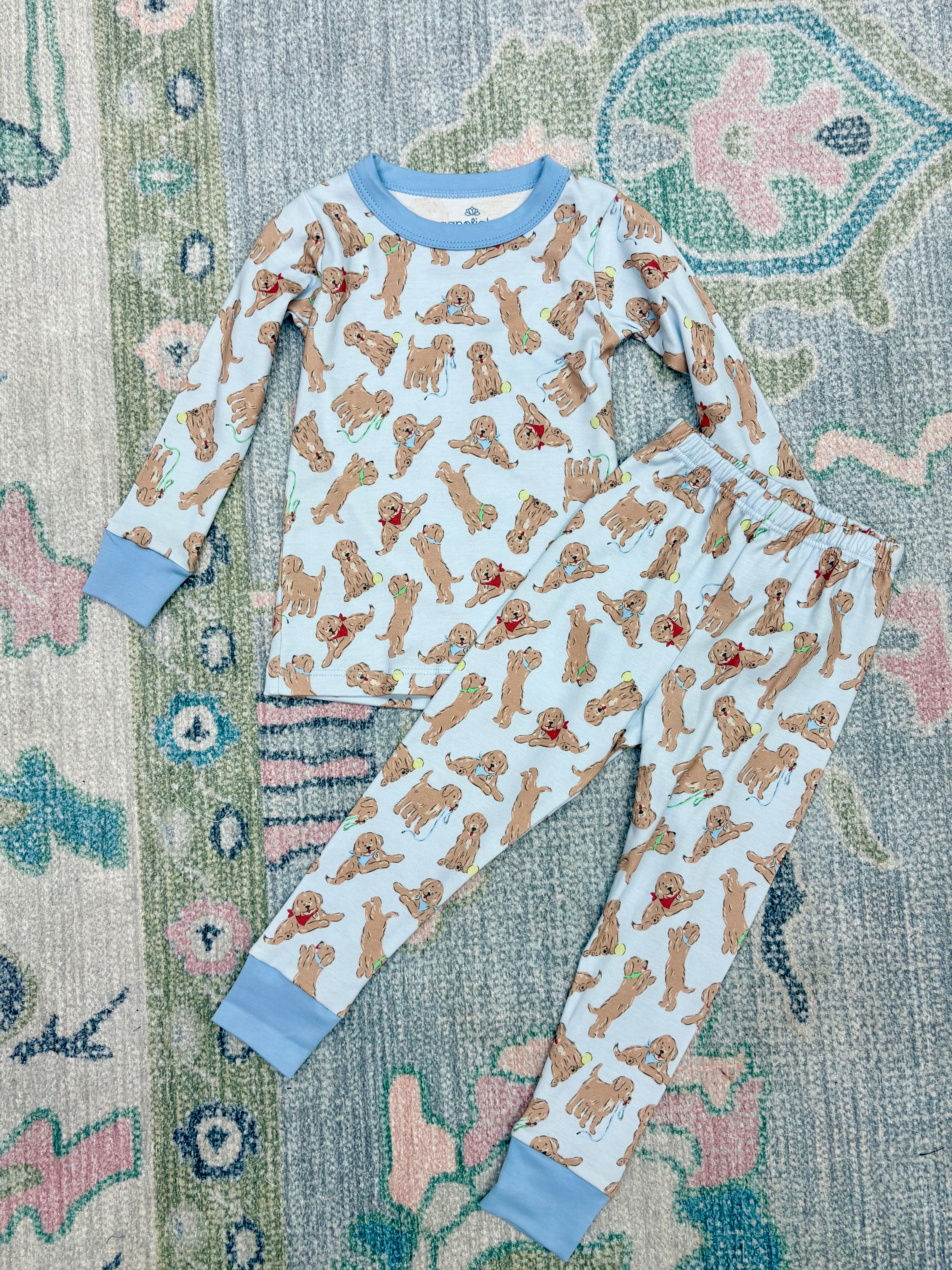 Golden Pup Pajamas