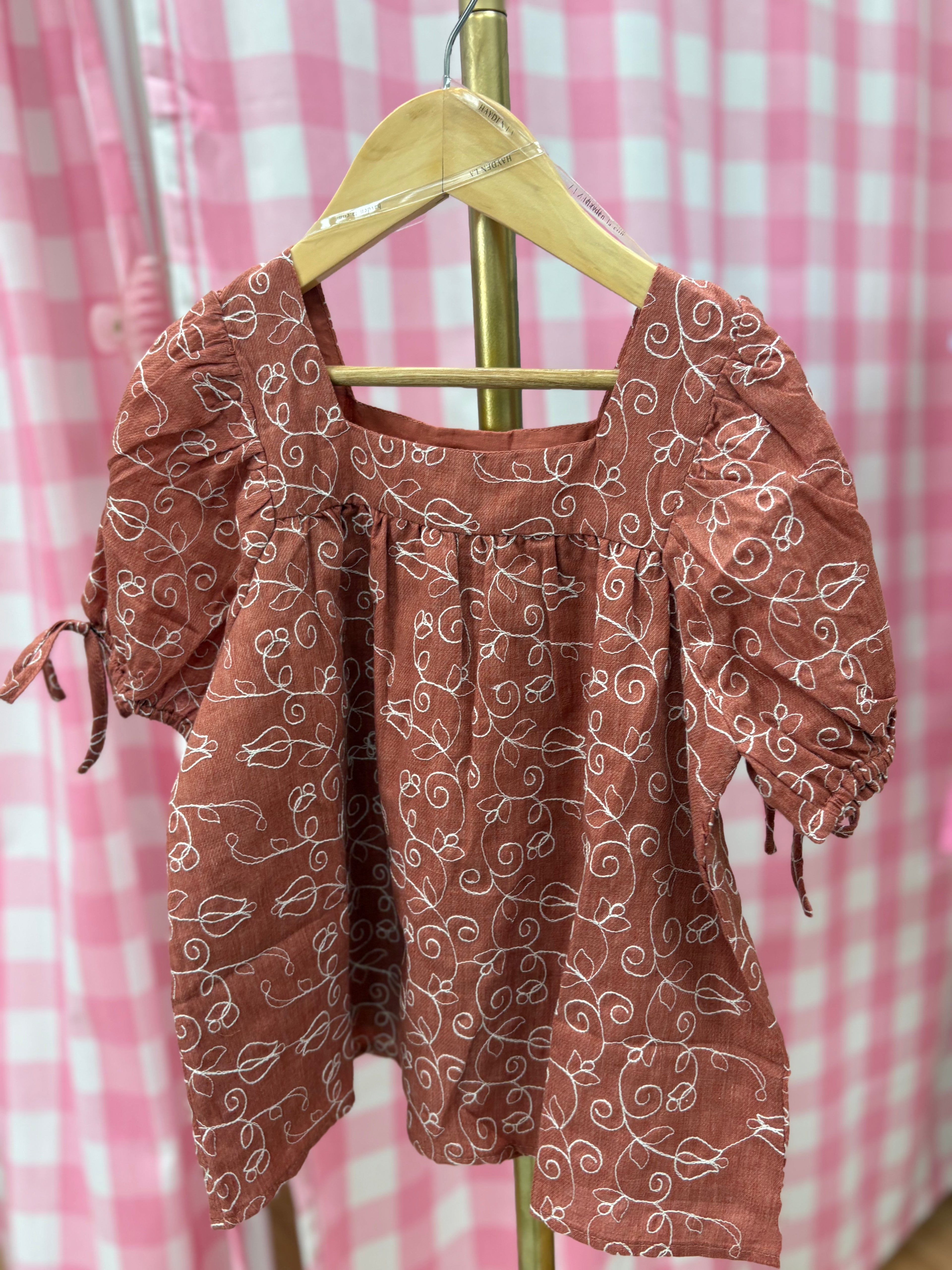 Piper Embroidered Top